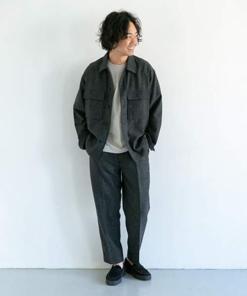PENDLETON(ペンドルトン)の「『別注』PENDLETON×DOORS Tuck Easy Slacks(その他パンツ・メンズ・ブラック/ブラウン・MEDIUM/LARGE)」の22枚目の写真