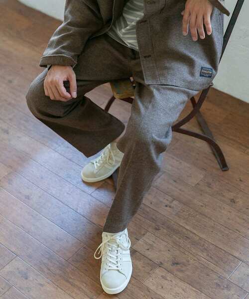 PENDLETON(ペンドルトン)の「『別注』PENDLETON×DOORS Tuck Easy Slacks(その他パンツ・メンズ・ブラック/ブラウン・MEDIUM/LARGE)」の15枚目の写真