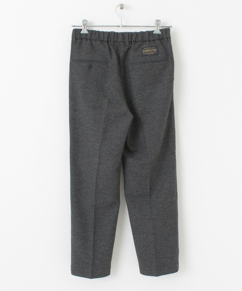 PENDLETON(ペンドルトン)の「『別注』PENDLETON×DOORS Tuck Easy Slacks(その他パンツ・メンズ・ブラック/ブラウン・MEDIUM/LARGE)」の8枚目の写真