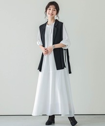 La Gemme ラジェムのワンピース ホワイト 白色系 無地 通販 Zozotown