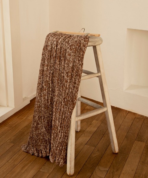 ReNorm（リノーム）の「ぼかしレオパードプリーツスカート（スカート・レディース・ブラウン/ベージュ・フリー）」の19枚目の写真
