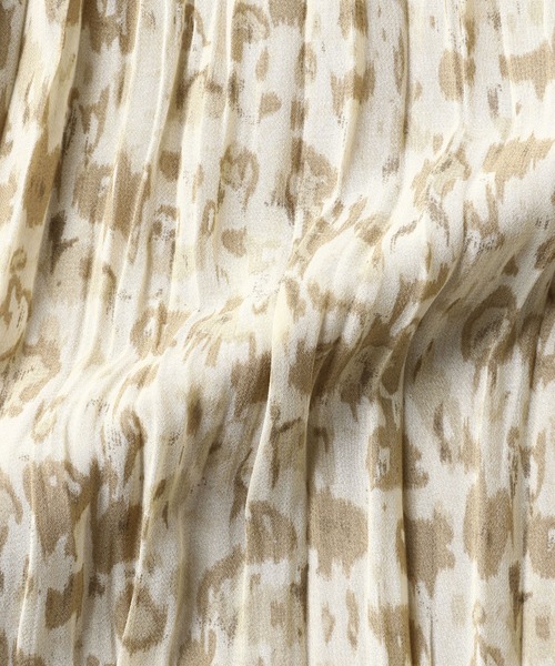 ReNorm（リノーム）の「ぼかしレオパードプリーツスカート（スカート・レディース・ブラウン/ベージュ・フリー）」の13枚目の写真