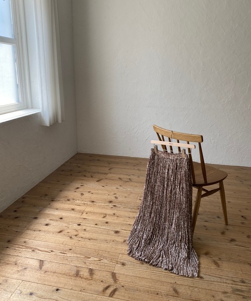 ReNorm（リノーム）の「ぼかしレオパードプリーツスカート（スカート・レディース・ブラウン/ベージュ・フリー）」の11枚目の写真