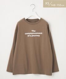 green label relaxing | 【WEB限定】［ XS /H148-155㎝］プリント ロングスリーブ プルオーバー カットソー(Tシャツ/カットソー)
