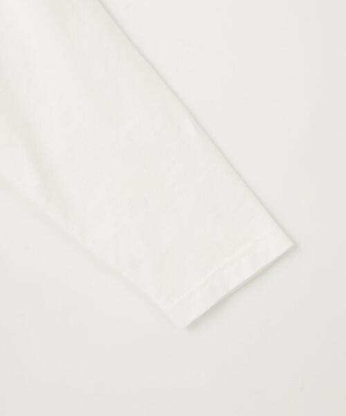 green label relaxing（グリーンレーベルリラクシング）の「【WEB限定】［ XS /H148-155㎝］プリント ロングスリーブ プルオーバー カットソー（Tシャツ/カットソー・レディース・ホワイト/ブラウン/ダークグレー・XS）」の14枚目の写真