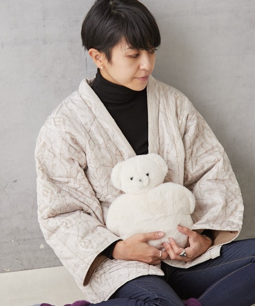 BIRTHDAY BAR(バースデイバー)の「テディウォーマー Mサイズ エコカイロ くま(インテリア雑貨・レディース・ベージュ/ホワイト/その他/ベビーピンク・フリー)」の7枚目の写真