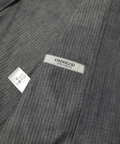Yarmo（ヤーモ）の「[ Yarmo×OMNIGOD ] 別注 インディゴヘリンボーン ダスターコート（ステンカラーコート・メンズ・グレー系その他・M/L）」の18枚目の写真
