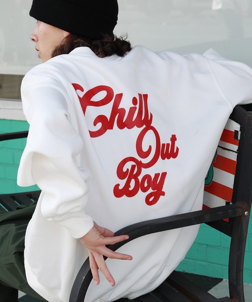 MSG（エムエスジー）の「ヘヴィーウエイト クルーネック アーチロゴ スウェット（スウェット・メンズ・ブラック/ネイビー/グリーン/グレー系その他/ベージュ系その他/パープル系その他/アッシュ/チャコール/グレー系その他2/グレー系2/グレー系4/ブラウン系2/ホワイト系その他3/イエロー系その他4/ホワイト系3/レッド系4/パープル系3/グリーン系4/ブルー系4・M/L/XL）」の3枚目の写真