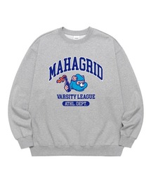 【mahagrid】COBY VARSITY SWEATSHIRT / マハグリッド コビー バーシティ アーチロゴ スウェットシャツ