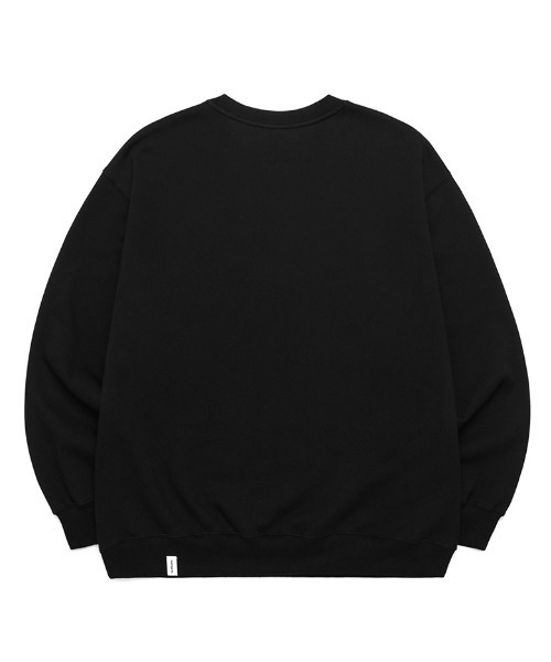 MAHAGRID（マハグリッド）の「【mahagrid】COBY VARSITY SWEATSHIRT / マハグリッド コビー バーシティ アーチロゴ スウェットシャツ（スウェット・メンズ・ブラック/ネイビー/グレー/クリーム・SMALL/MEDIUM/LARGE/X-LARGE）」の5枚目の写真