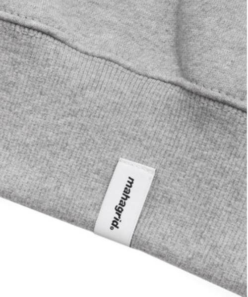 MAHAGRID（マハグリッド）の「【mahagrid】COBY VARSITY SWEATSHIRT / マハグリッド コビー バーシティ アーチロゴ スウェットシャツ（スウェット・メンズ・ブラック/ネイビー/グレー/クリーム・SMALL/MEDIUM/LARGE/X-LARGE）」の12枚目の写真