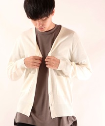 カシミヤタッチカーディガン