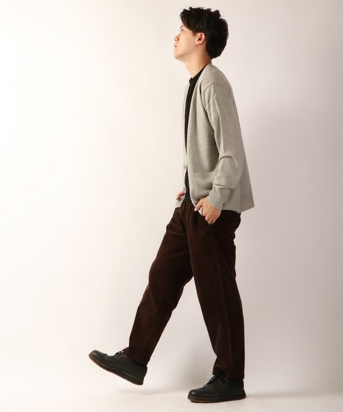 FUNALIVE（ファンアライブ）の「カシミヤタッチカーディガン（カーディガン/ボレロ・メンズ・ホワイト/ブラック/ネイビー/ブルー/杢グレー/チャコールグレー/ベージュ/ワイン/ブラウン・XL/M/L/S）」の11枚目の写真