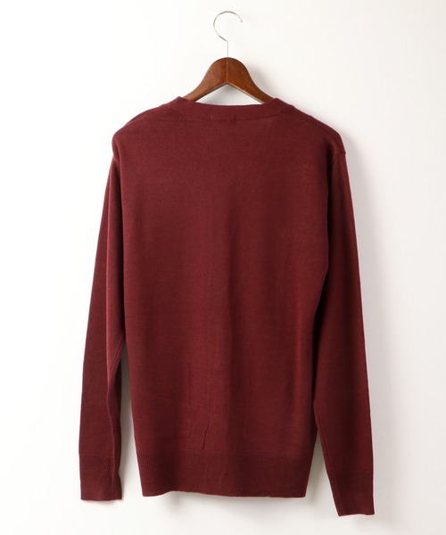 FUNALIVE（ファンアライブ）の「カシミヤタッチカーディガン（カーディガン/ボレロ・メンズ・ホワイト/ブラック/ネイビー/ブルー/杢グレー/チャコールグレー/ベージュ/ワイン/ブラウン・XL/M/L/S）」の21枚目の写真