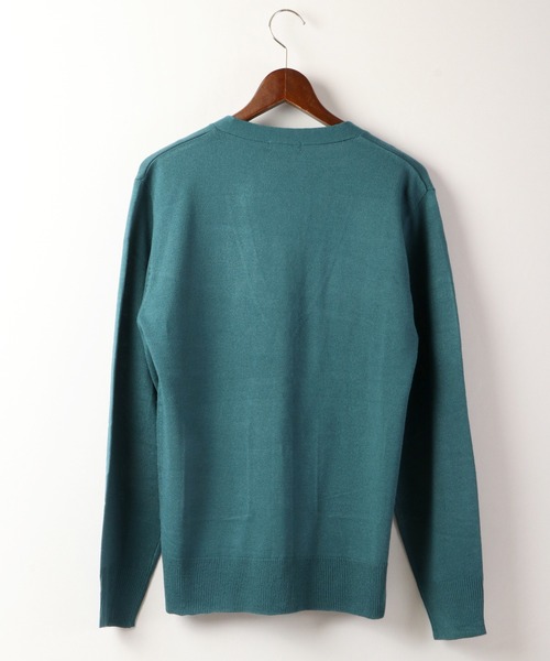 FUNALIVE（ファンアライブ）の「カシミヤタッチカーディガン（カーディガン/ボレロ・メンズ・ホワイト/ブラック/ネイビー/ブルー/杢グレー/チャコールグレー/ベージュ/ワイン/ブラウン・XL/M/L/S）」の19枚目の写真