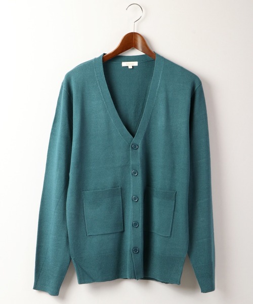 FUNALIVE（ファンアライブ）の「カシミヤタッチカーディガン（カーディガン/ボレロ・メンズ・ホワイト/ブラック/ネイビー/ブルー/杢グレー/チャコールグレー/ベージュ/ワイン/ブラウン・XL/M/L/S）」の18枚目の写真