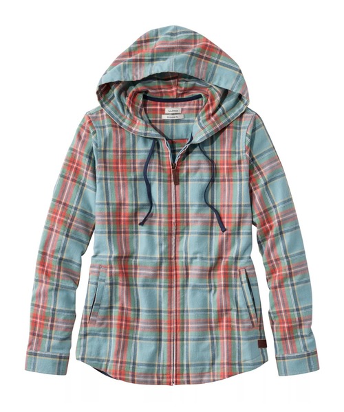 L.L.Bean(エルエルビーン)の「スコッチ・プラッド・フランネル・シャツ、ジップ・フーディ ジャパン・フィット(パーカー・レディース・ブルー系その他/パープル系その他/レッド系その他/ブルー系その他2/レッド系その他2/ブルー系その他5/グリーン系その他/ブルー系その他3/ベージュ系その他/ブラウン系その他/ブルー系その他6/ブルー系その他7・SMALL/MEDIUM/LARGE/X-LARGE/X-SMALL)」の9枚目の写真