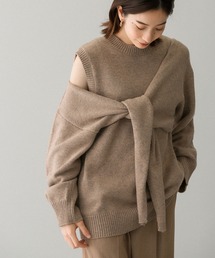 KBF | マルチWAYレイヤードSETニット(ニット/セーター)