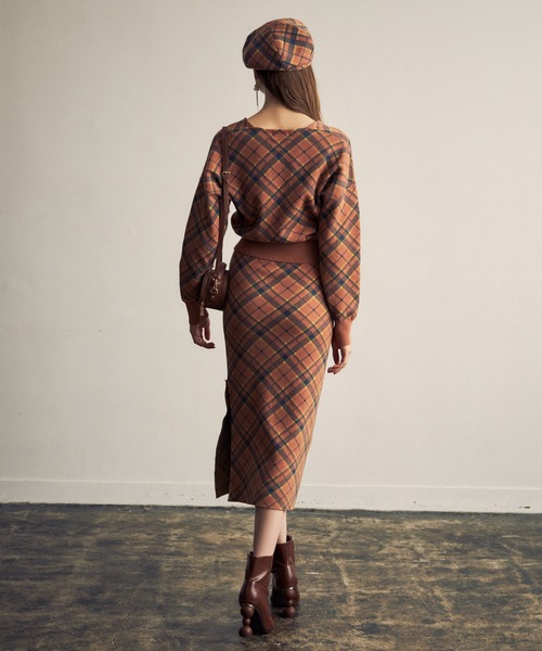 eimy istoire（エイミーイストワール）の「パンセチェックニット  