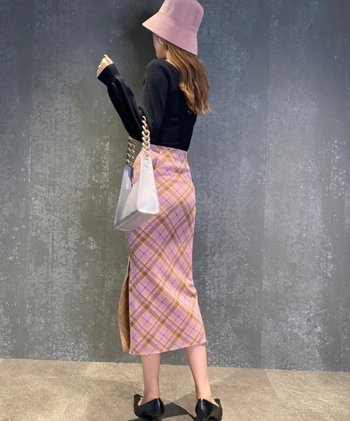 eimy istoire（エイミーイストワール）の「パンセチェックニット  