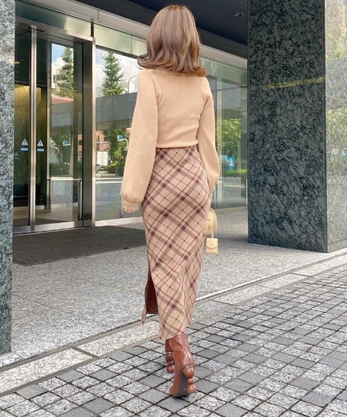 eimy istoire（エイミーイストワール）の「パンセチェックニット  