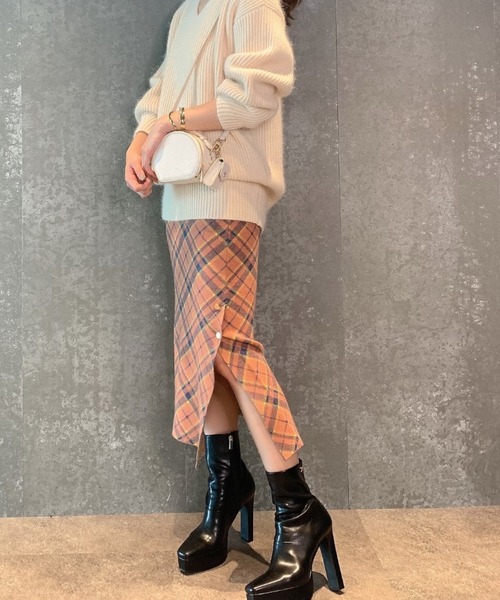 eimy istoire（エイミーイストワール）の「パンセチェックニット  