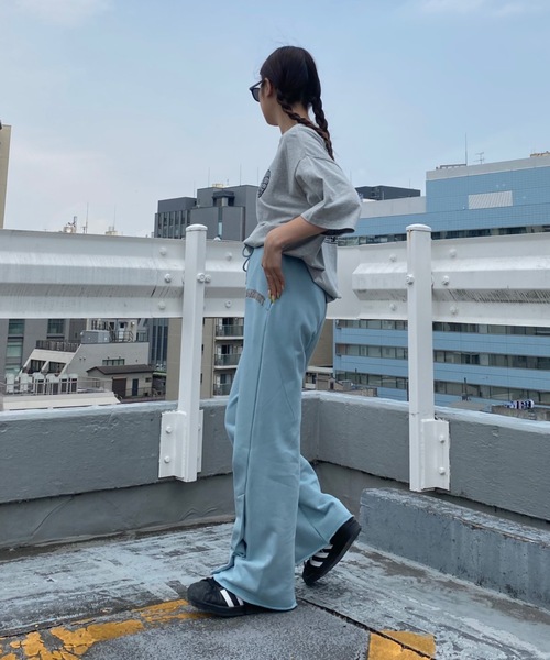 SHAGGIE（シャギー）の「LOOK IN AMAZEMENTサイドスナップ裏毛スウェットパンツ（スウェットパンツ・レディース・ホワイト/ライトブルー/ブラック/グレー・SMALL/MEDIUM/LARGE）」の20枚目の写真