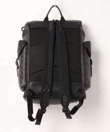 COACH ブラウンキャンバスバックパック コート バックパック シグネチャー キャンバス バックパック