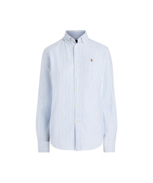 POLO RALPH LAUREN（ポロ ラルフ ローレン）の「クラシック フィット オックスフォード シャツ（シャツ/ブラウス・レディース・ホワイト・10/8/0/2/12/4/6）」の2枚目の写真