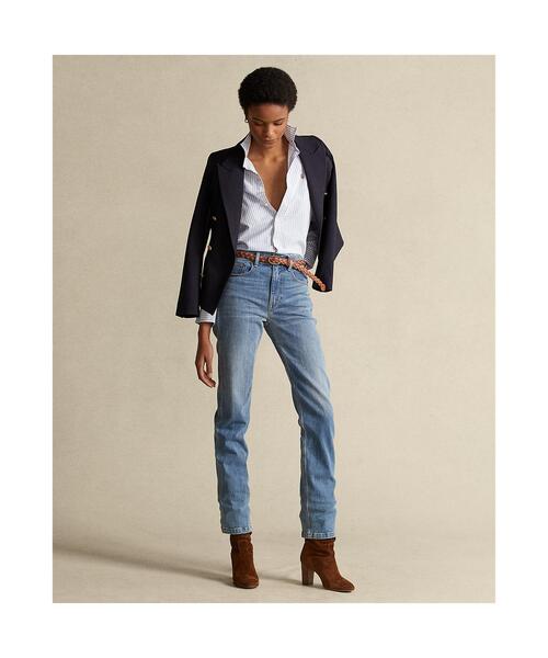 POLO RALPH LAUREN（ポロ ラルフ ローレン）の「クラシック フィット オックスフォード シャツ（シャツ/ブラウス・レディース・ホワイト・10/8/0/2/12/4/6）」の3枚目の写真