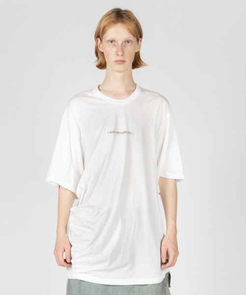 JULIUS ユリウス Tシャツ WHITE JULIUS ユリウス Tシャツ WHITE JULIUS 2024-25AWコレクション T