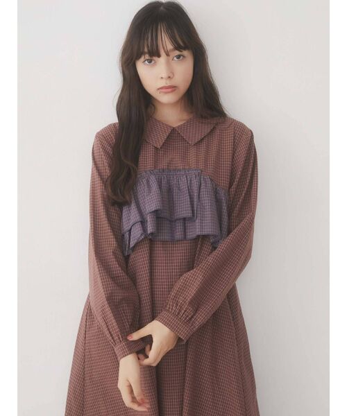 merry jenny（メリージェニー）の「【WEB限定】チェックアシメ