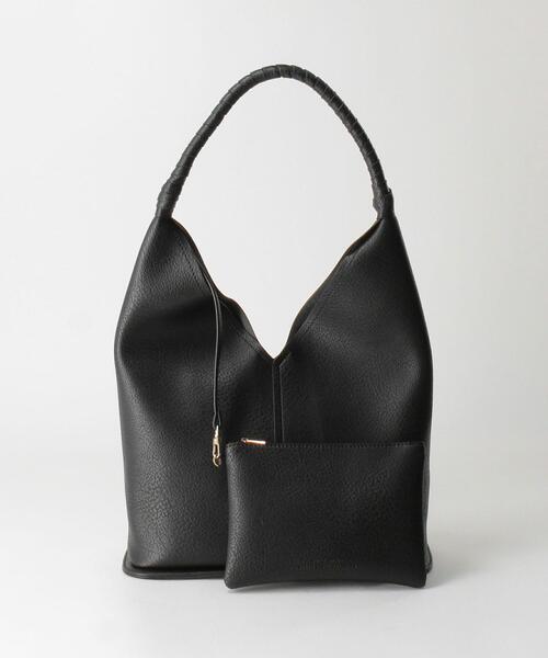 green label relaxing(グリーンレーベルリラクシング)の「KURITE 1 ショルダー バッグ(ショルダーバッグ・レディース・ブラック/オフホワイト/ブラウン・FREE)」の3枚目の写真