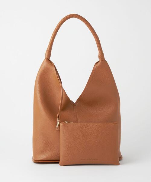 green label relaxing(グリーンレーベルリラクシング)の「KURITE 1 ショルダー バッグ(ショルダーバッグ・レディース・ブラック/オフホワイト/ブラウン・FREE)」の14枚目の写真
