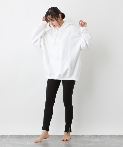 e/rm（イーアールエム）の「【e/rm×HAKUTORIKO】ワンマイルチャクアツスキニー　262787（レギンス/スパッツ・レディース・チャコールグレー/ブラック・MEDIUM/LARGE）」の4枚目の写真