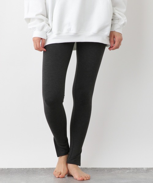 e/rm（イーアールエム）の「【e/rm×HAKUTORIKO】ワンマイルチャクアツスキニー　262787（レギンス/スパッツ・レディース・チャコールグレー/ブラック・MEDIUM/LARGE）」の6枚目の写真