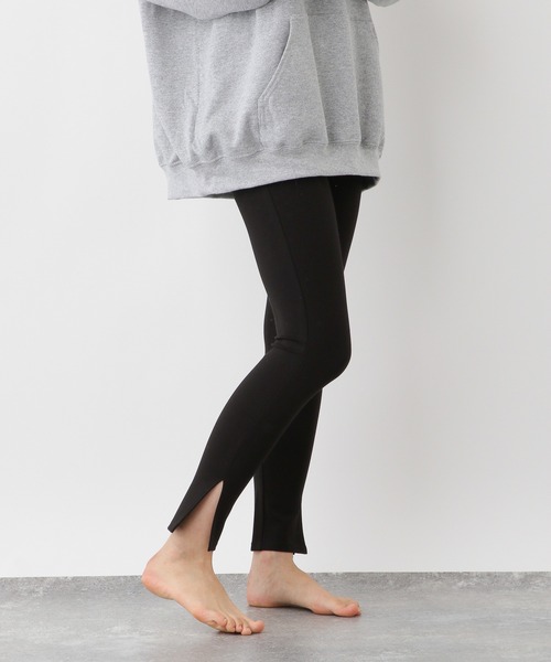 e/rm（イーアールエム）の「【e/rm×HAKUTORIKO】ワンマイルチャクアツスキニー　262787（レギンス/スパッツ・レディース・チャコールグレー/ブラック・MEDIUM/LARGE）」の10枚目の写真