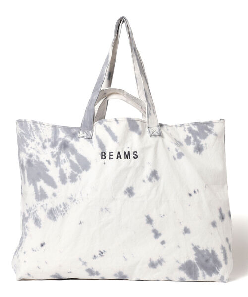 bpr BEAMS（ビーピーアール ビームス ）の「BEAMS / タイダイ 2WAY マーケット トートバッグ（トートバッグ・メンズ・グレー/ピンク/イエロー/オレンジ/ブルー・ONE SIZE）」の19枚目の写真