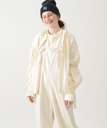 BEAMS BOY | BEAMS BOY / コットン ブロード ギャザー スモック(シャツ/ブラウス)