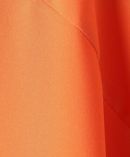 BEAUTY&YOUTH UNITED ARROWS（ビューティーアンドユースユナイテッドアローズ）の「BY　ティアードフレア ワンピース -ウォッシャブル-（ワンピース・レディース・ブラック/オレンジ・FREE）」の5枚目の写真