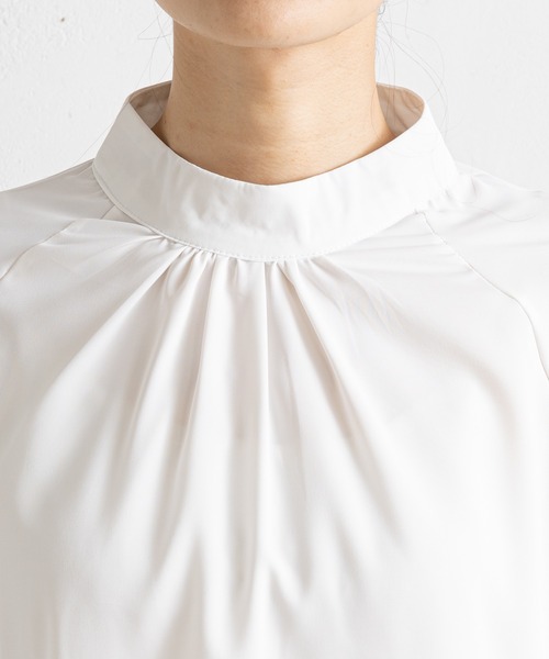 prose verse（プロズヴェール）の「【セットアイテム】ニットベスト×袖ボリュームブラウス（ベスト・レディース・ブラック/グレー/ベージュ・FREE）」の18枚目の写真