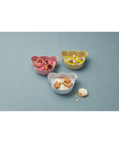 I.D.E.A international（イデアインターナショナル）の「BIO KIDS DISH ギフトボックスセット ミニ（その他ベビー用品・レディース・ホワイト/イエロー/コーラルピンク・ﾌﾘ-）」の10枚目の写真