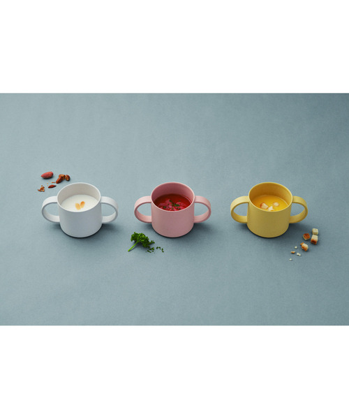 I.D.E.A international（イデアインターナショナル）の「BIO KIDS DISH ギフトボックスセット ミニ（その他ベビー用品・レディース・ホワイト/イエロー/コーラルピンク・ﾌﾘ-）」の11枚目の写真