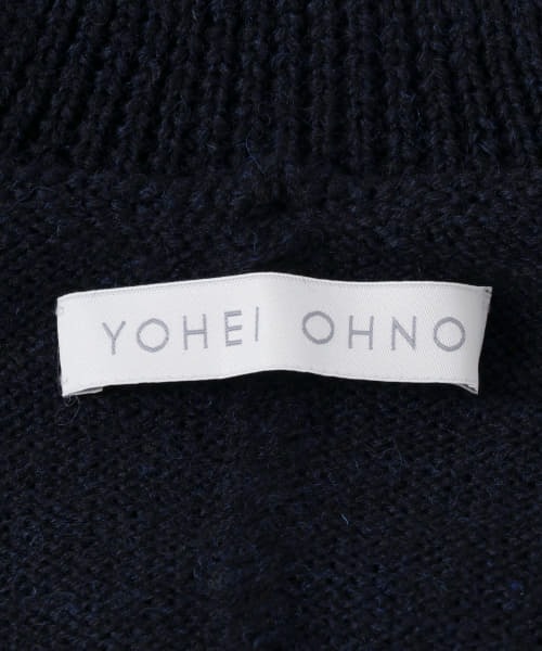 YOHEI OHNO(ヨウヘイオオノ)の「YOHEI OHNO with argyle hands sweater(ニット/セーター・レディース・レッド/ネイビー・FREE)」の9枚目の写真