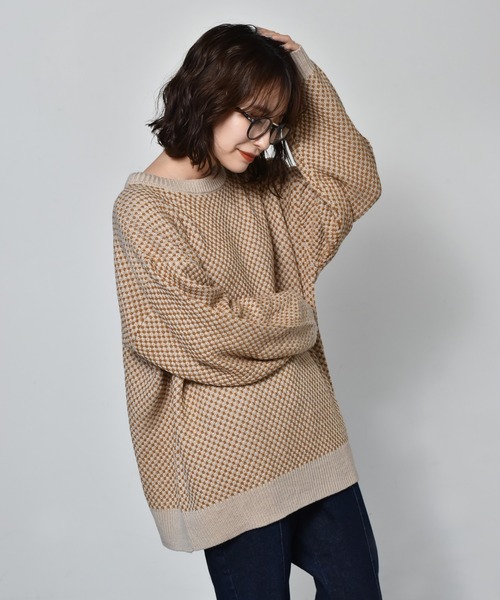 セール 柄アソートニット ニット セーター Retro Girl レトロガール のファッション通販 Zozotown