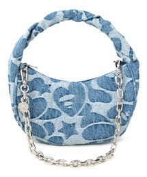 PATTERN DENIM HANDBAG L