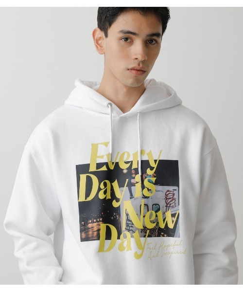 EVERYDAY IS NEWDAY HOODIE/エブリデイイズニューデイフーディ