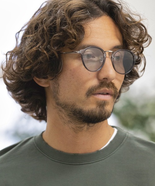 CAMBIO（カンビオ）の「mko10270-Boston Combination Sunglasses サングラス（サングラス・メンズ・ライトブルー/ブラック系その他/ライトグレー/ブラウン系その他・FREE）」の3枚目の写真