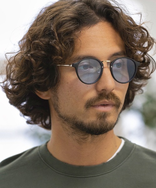 CAMBIO（カンビオ）の「mko10270-Boston Combination Sunglasses サングラス（サングラス・メンズ・ライトブルー/ブラック系その他/ライトグレー/ブラウン系その他・FREE）」の4枚目の写真