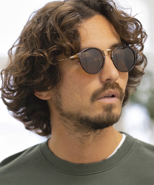 CAMBIO（カンビオ）の「mko10270-Boston Combination Sunglasses サングラス（サングラス・メンズ・ライトブルー/ブラック系その他/ライトグレー/ブラウン系その他・FREE）」の9枚目の写真